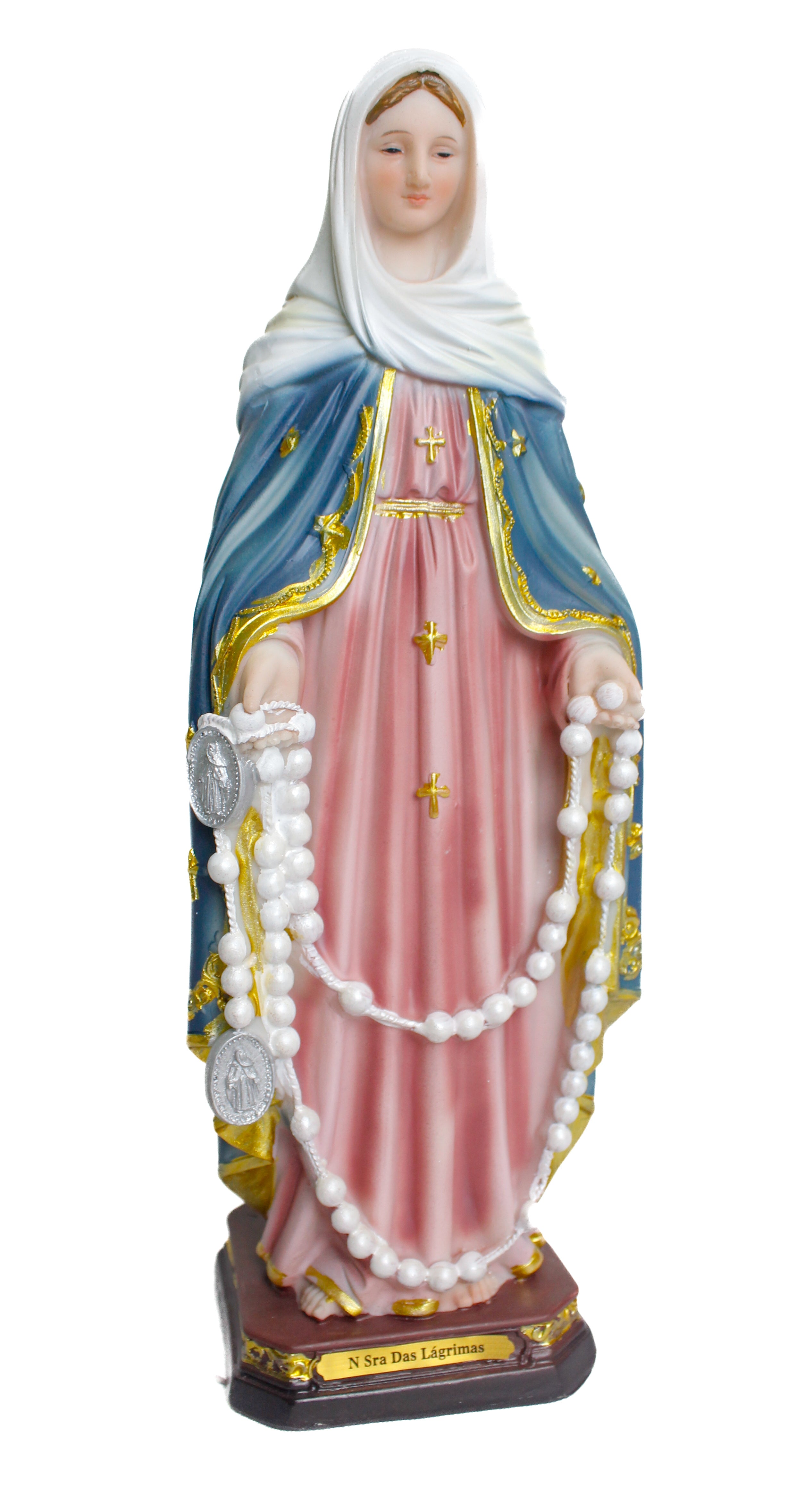 Imagem Nossa Senhora das Lágrimas resina importada Imagem Nossa Senhora das Lágrimas resina importada